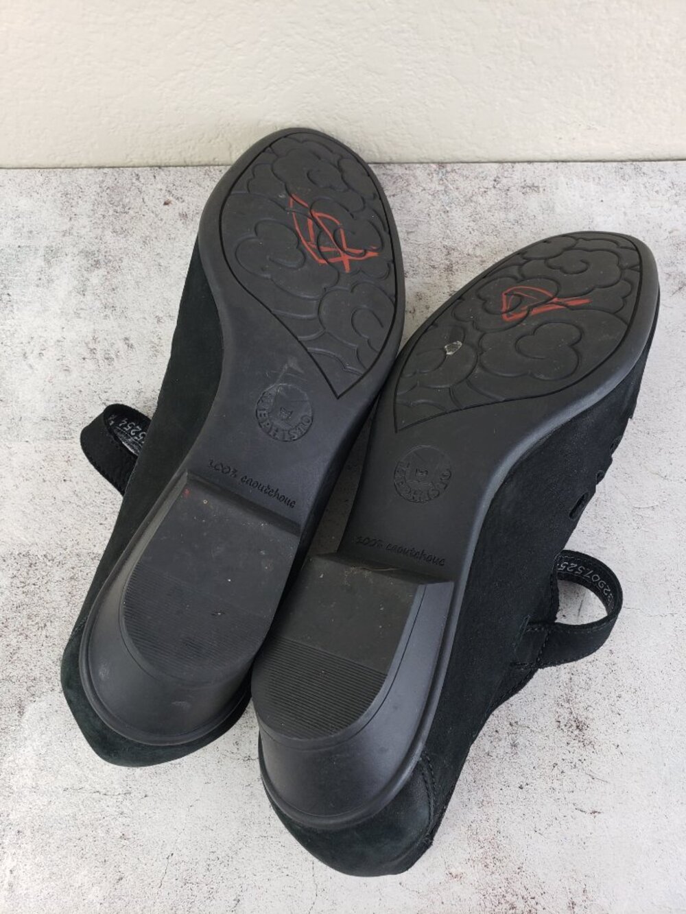 Mephisto Perforated Shoes Mary Janes Black Leather Nubuck Comfort Shoe size 9 - Picture 12 of 12